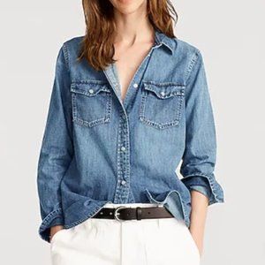 J.Crew Denim Chambray Shirt
